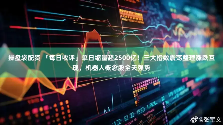 操盘袋配资 「每日收评」单日缩量超2500亿！三大指数震荡整理涨跌互现，机器人概念股全天强势
