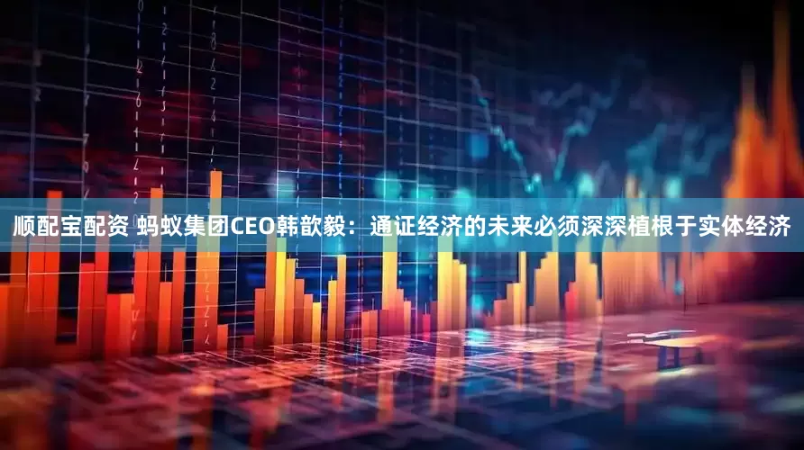 顺配宝配资 蚂蚁集团CEO韩歆毅：通证经济的未来必须深深植根于实体经济