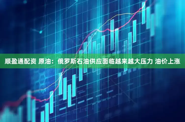 顺盈通配资 原油：俄罗斯石油供应面临越来越大压力 油价上涨